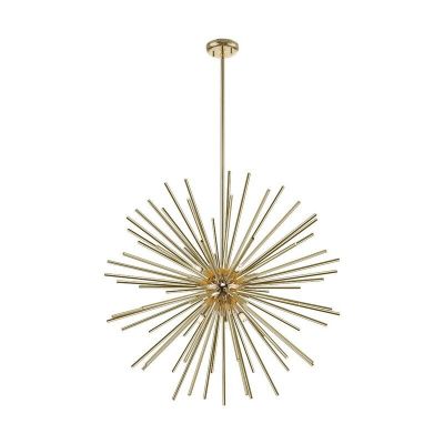Lampada a sospensione dorata design, Milos