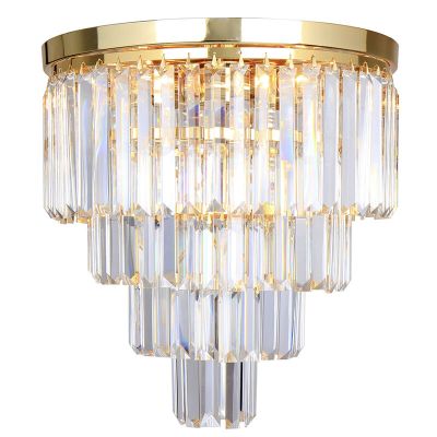 Lampada da soffitto dorata design, Kajol