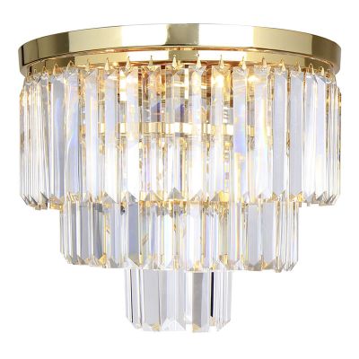 Lampada da soffitto dorata design, Kajol