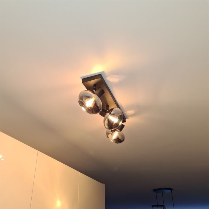 Faretto da soffitto nero design, Skip