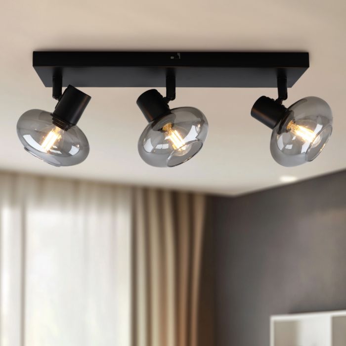 Faretto da soffitto nero design, Skip