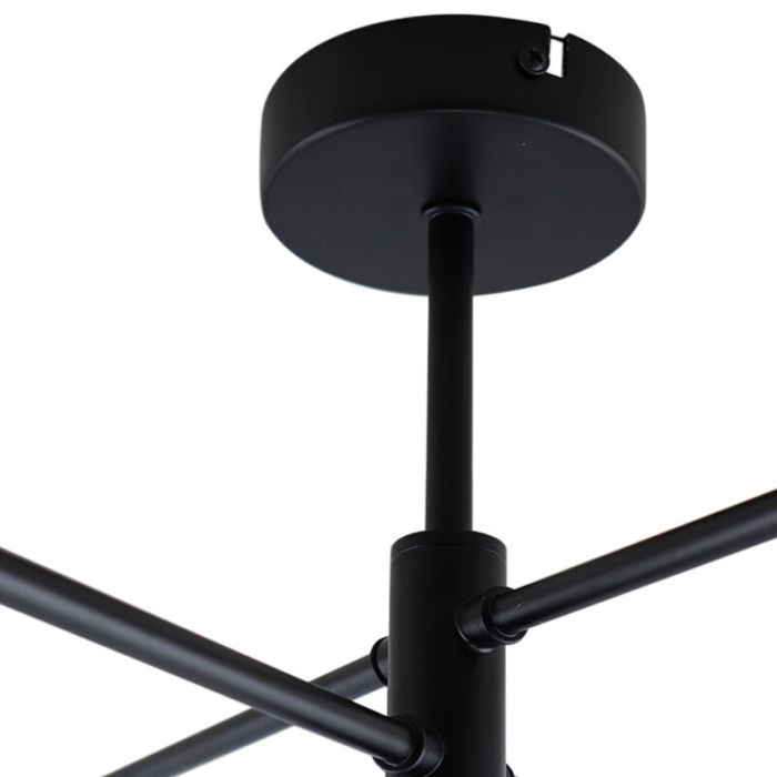 Lampada da soffitto grigia design, Remo