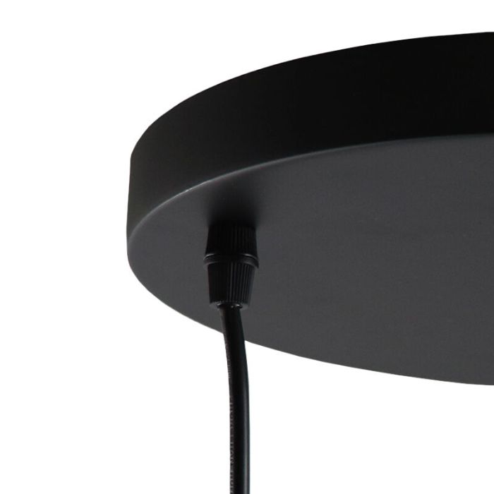 Lampada a sospensione grigia design, Semra