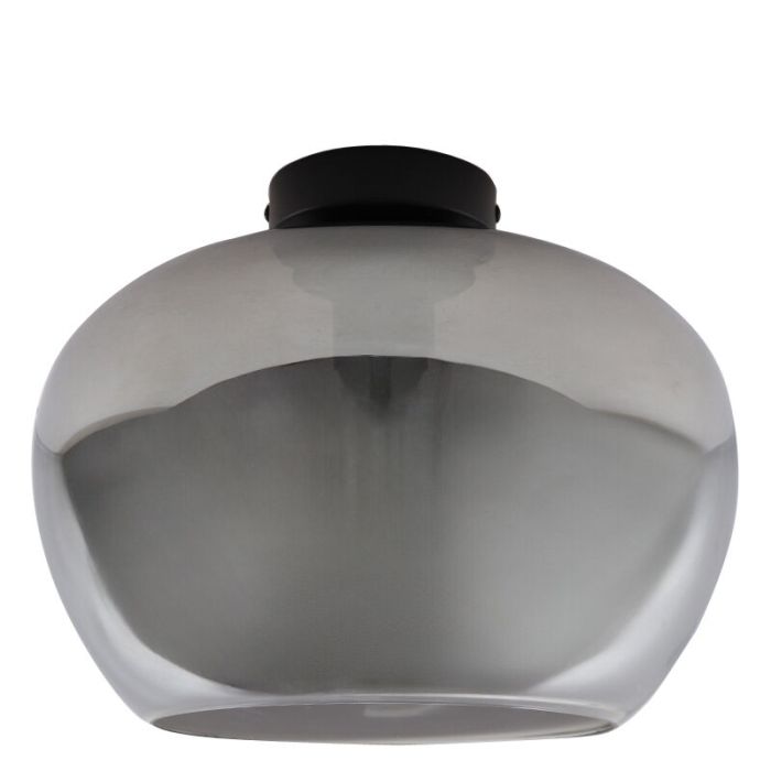 Lampada da soffitto grigia design, Vidro