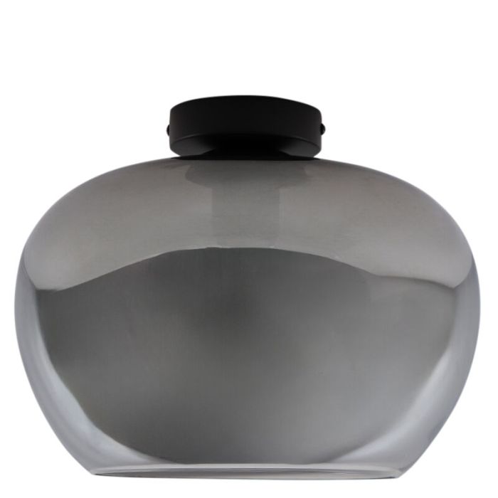 Lampada da soffitto grigia design, Vidro