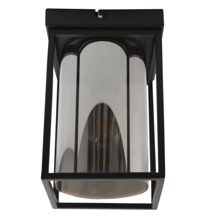 Lampada da soffitto nera moderna, Jessa
