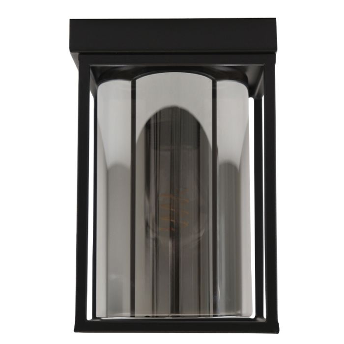 Lampada da soffitto nera moderna, Jessa