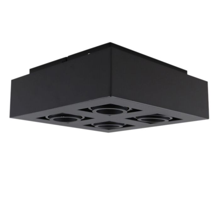 Faretto da superficie nero moderno, Akira