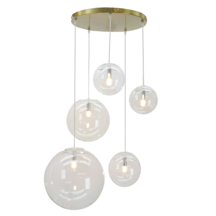 Lampada a sospensione trasparente design, Lissa