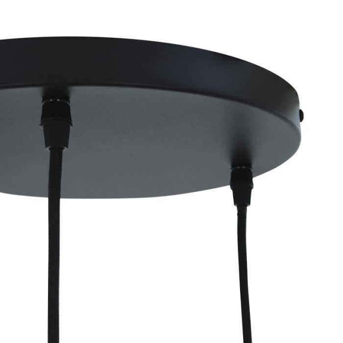 Lampada a sospensione ambrata design, Evito