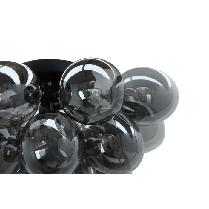 Lampada da soffitto grigia design, Cyril
