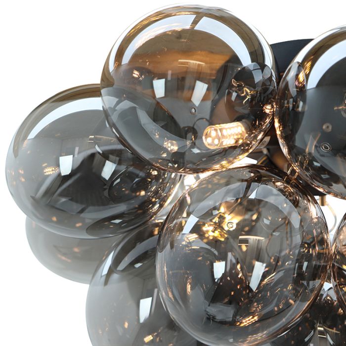 Lampada da soffitto grigia design, Cyril