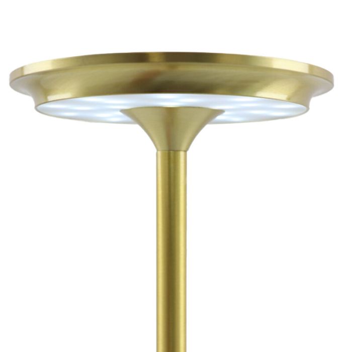 Lampada da tavolo ricaricabile dorata moderna, Arvind, 3W, bianco regolabile tra caldo e freddo LED, con interruttore