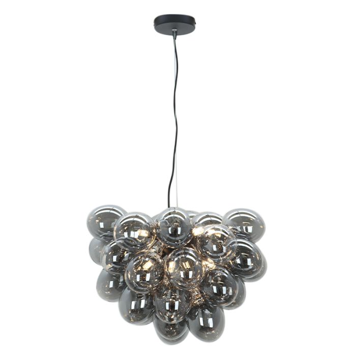 Lampada a sospensione grigia design, Cyril