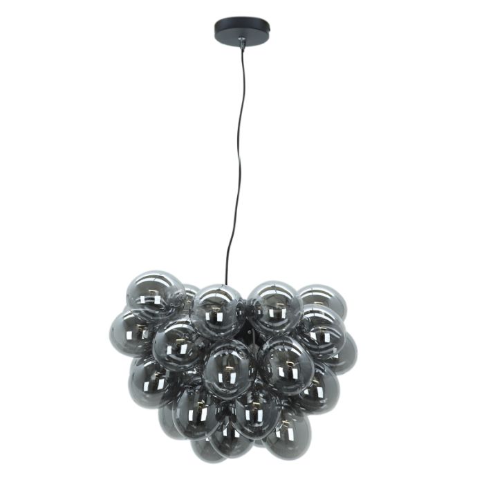Lampada a sospensione grigia design, Cyril