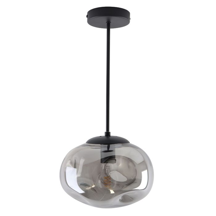 Lampada a sospensione grigia design, Evita