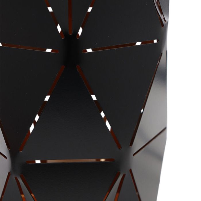 Lampada da tavolo dorata moderna, Sivar, con interruttore