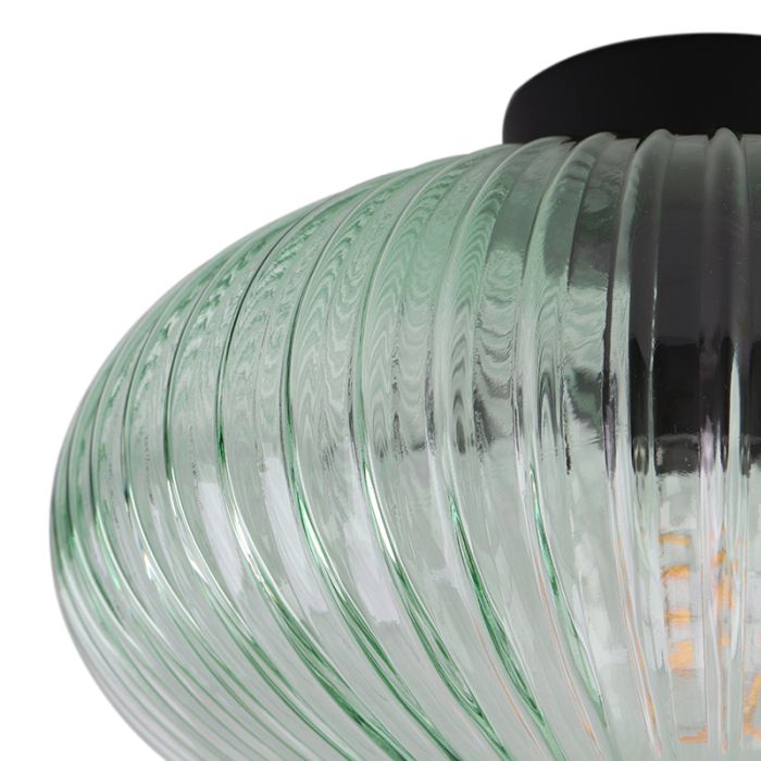Plafoniera verde design, Charlois