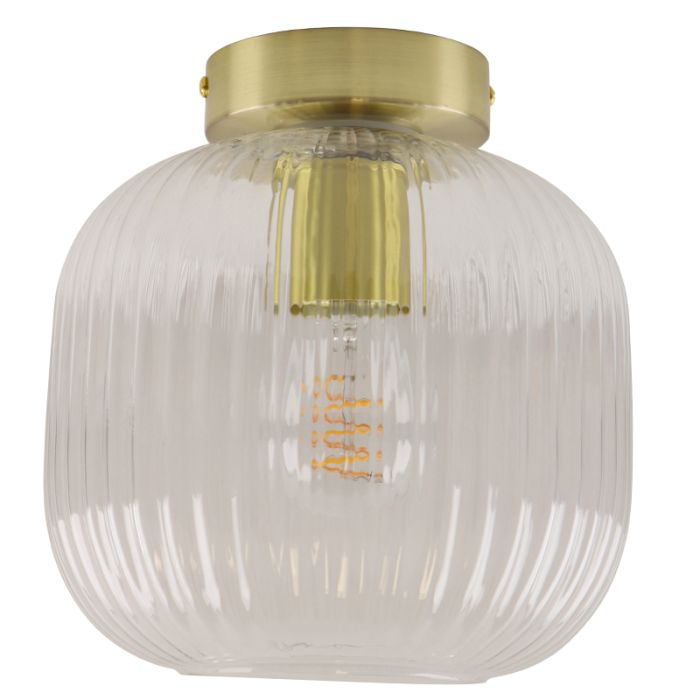 Lampada da soffitto trasparente design, Charlois