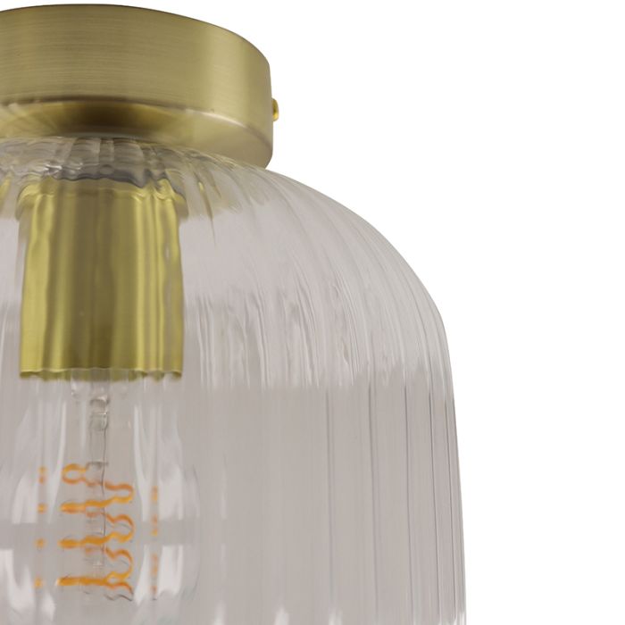 Lampada da soffitto trasparente design, Charlois