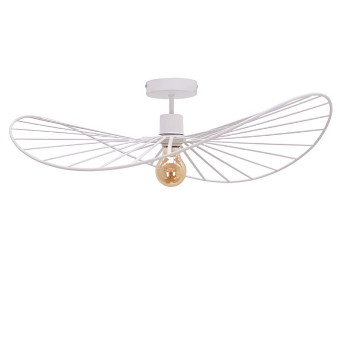 Lampada da soffitto bianca moderna, Jolinda