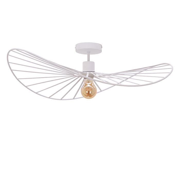 Lampada da soffitto bianca moderna, Jolinda
