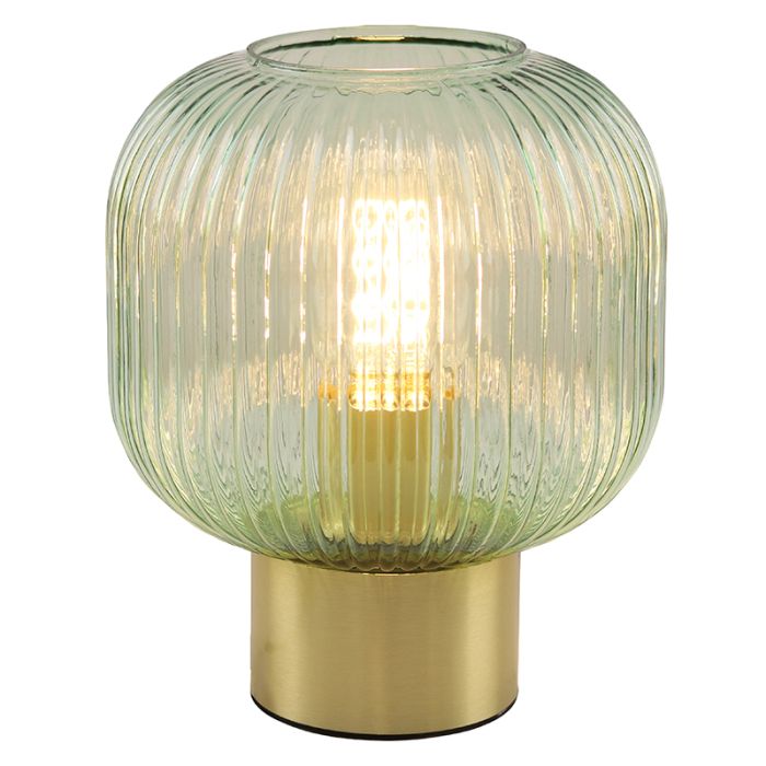 Lampada da tavolo verde design, Charlois, con interruttore