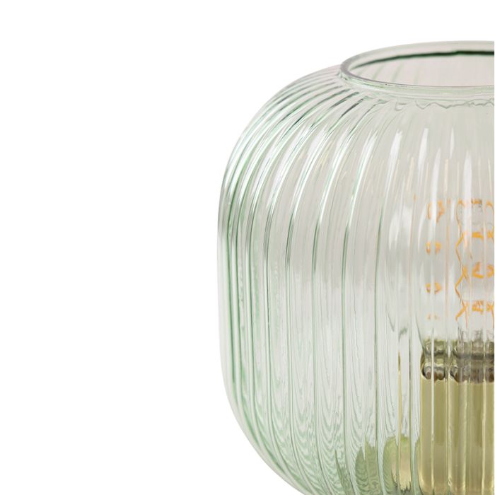 Lampada da tavolo verde design, Charlois, con interruttore