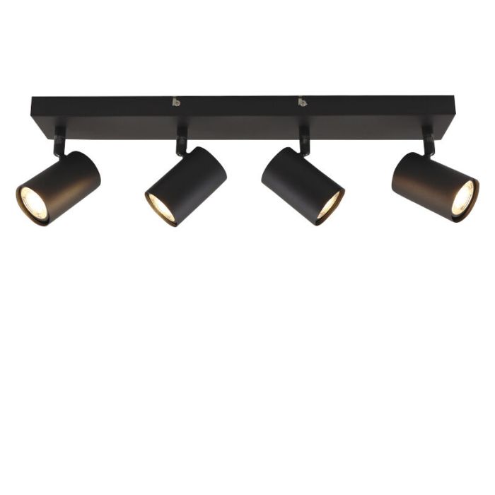 Faretto da soffitto nero moderno, Elena