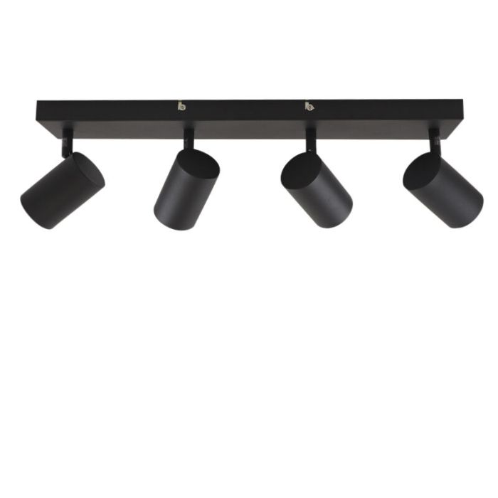 Faretto da soffitto nero moderno, Elena