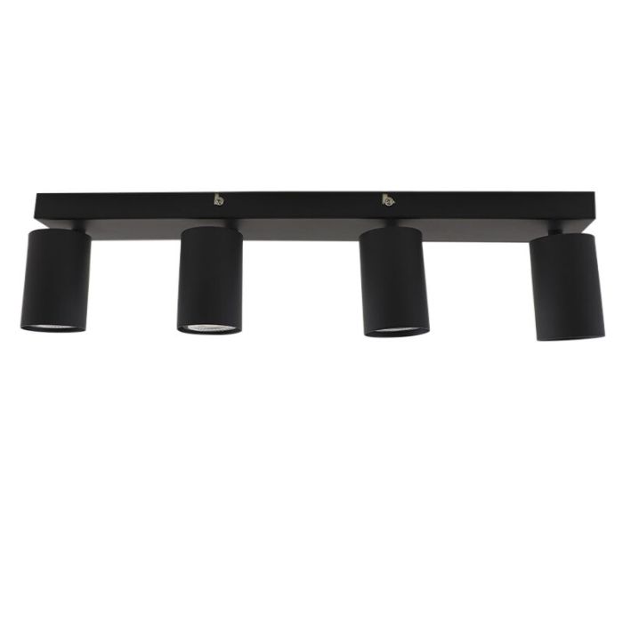 Faretto da soffitto nero moderno, Elena