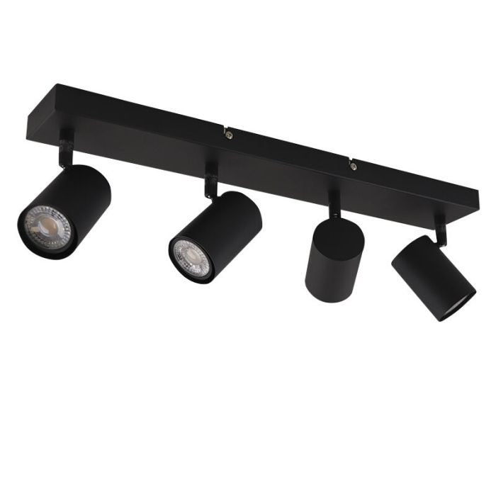 Faretto da soffitto nero moderno, Elena