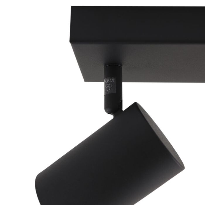 Faretto da soffitto nero moderno, Elena