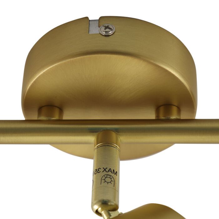 Faretto da soffitto in ottone moderno, Elena