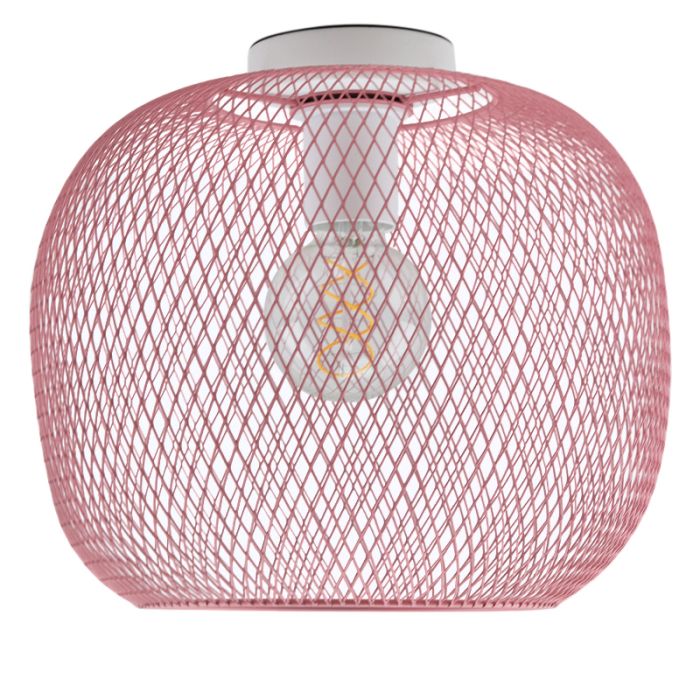 Lampada da soffitto rosa industriale, Emado