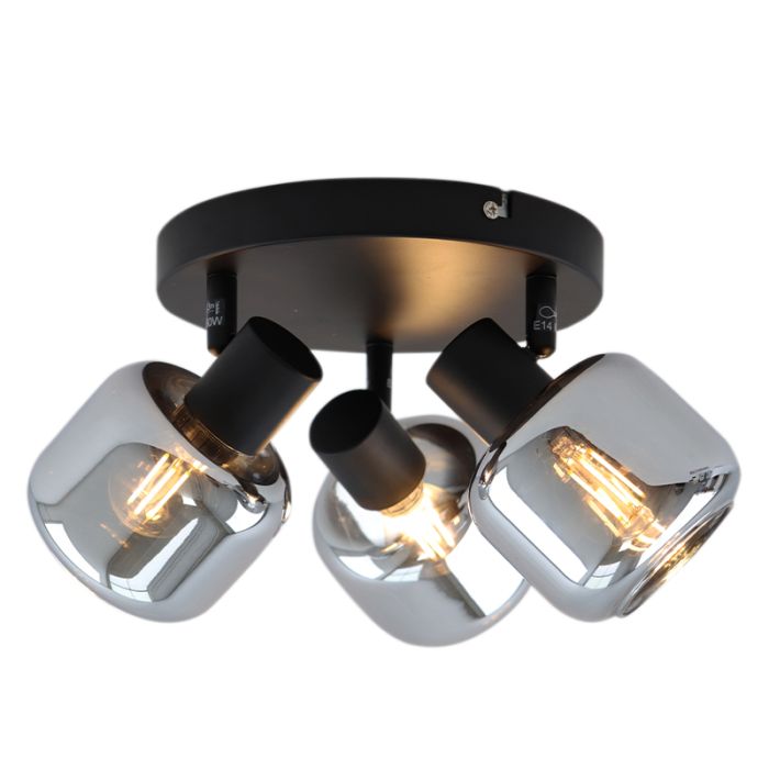 Faretto da soffitto nero moderno, Craig