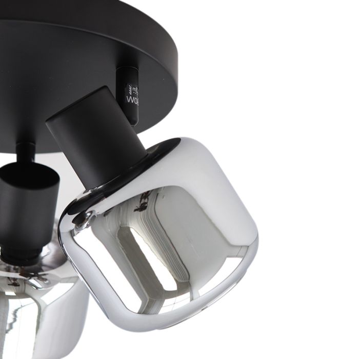 Faretto da soffitto nero moderno, Craig