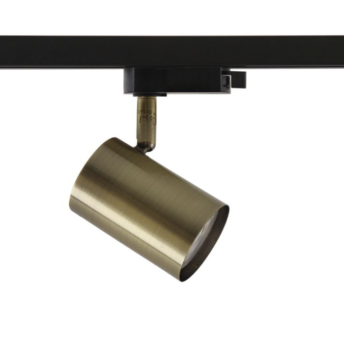 Binario faretto monofasico di bronzo moderno, Elena