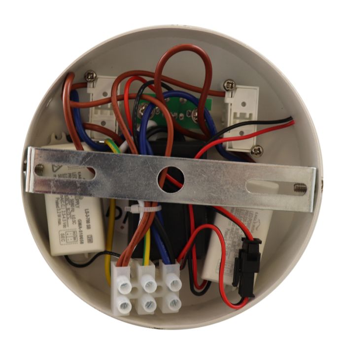 Applique da parete bianca moderna, Alec, 9W, 3000K LED, con interruttore
