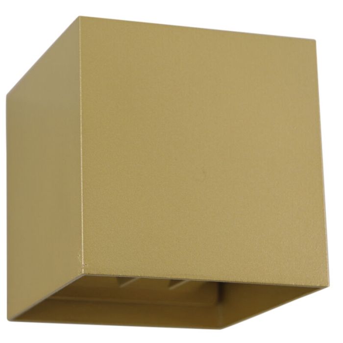 Lampada da parete up down in ottone moderna, Dion, IP65