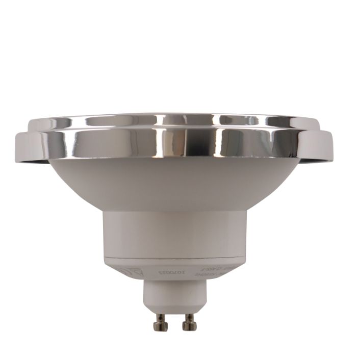 Olucia lampada LED GU10 (AR111) regolabile Clint, 6W, 2700K