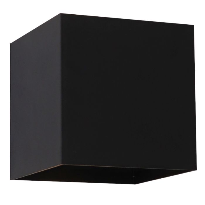 Applique ricaricabile nera moderna, Dion, 1W, 2700K LED, IP44