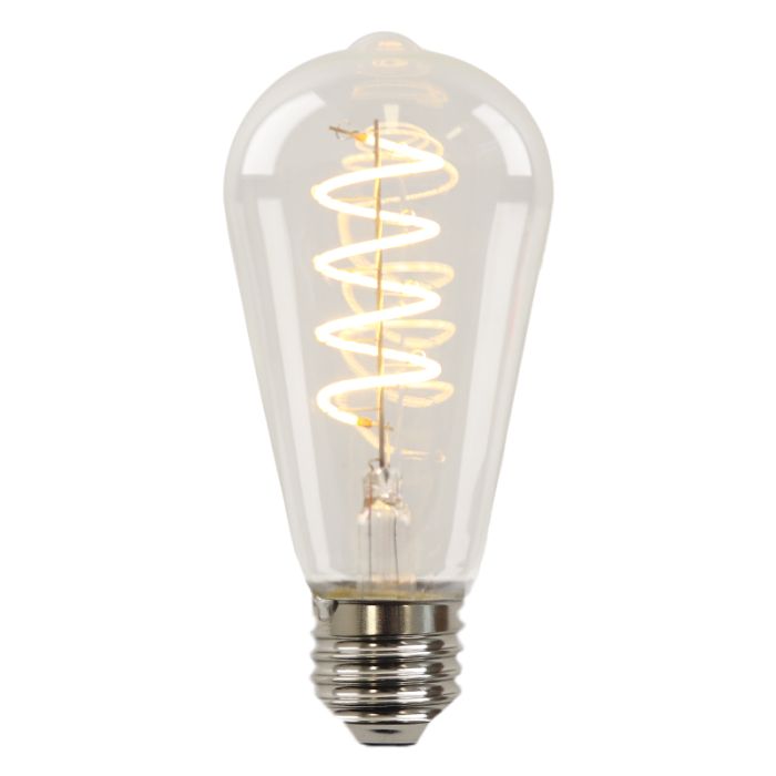 Olucia lampadina Edison LED E27 regolabile Tuelo, 4W, 2700K