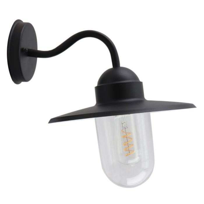 Lampada da esterno nera classica, Maxx, IP44