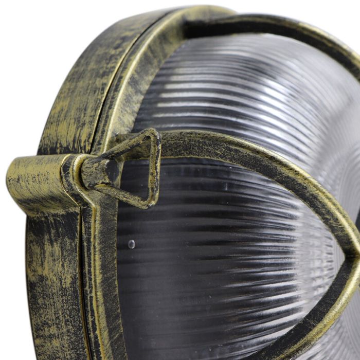 Lampada da esterno nera industriale, Juanita, IP44