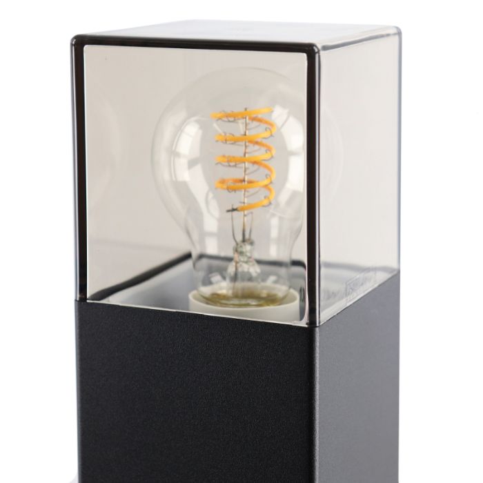 Lampada da esterno nero moderno, Sanel, IP44