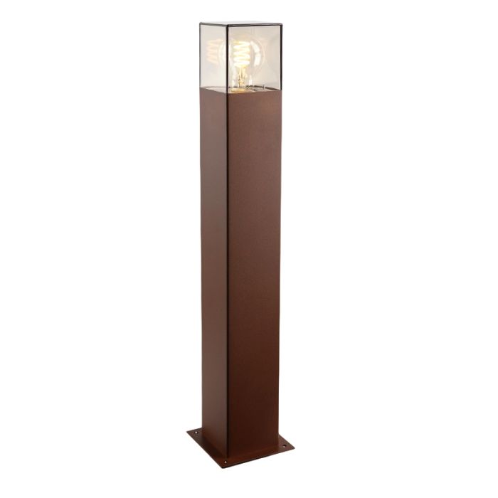 Lampada da esterno color ruggine moderno, Sanel, IP44