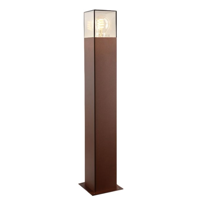Lampada da esterno color ruggine moderno, Sanel, IP44