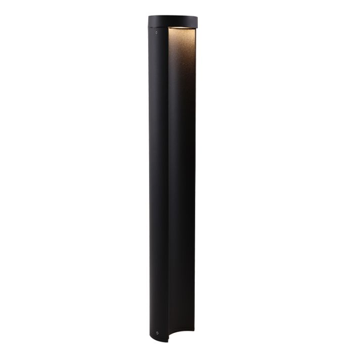Lampada da esterno nera moderna, Moreno, 6W, 3000K LED, IP54