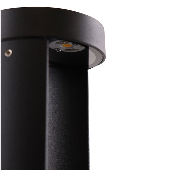 Lampada da esterno nera moderna, Moreno, 6W, 3000K LED, IP54